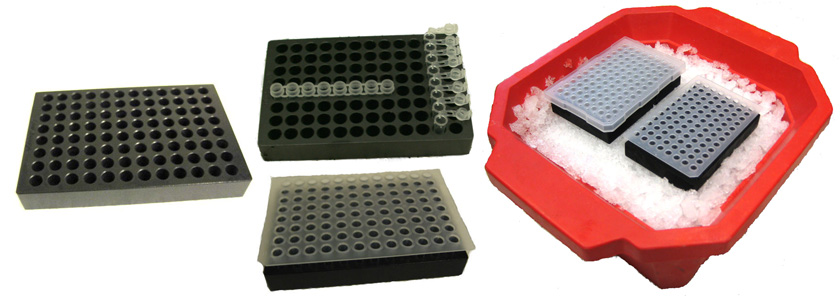 96-WELL-PCR-PLATE ICEMAN-RACK